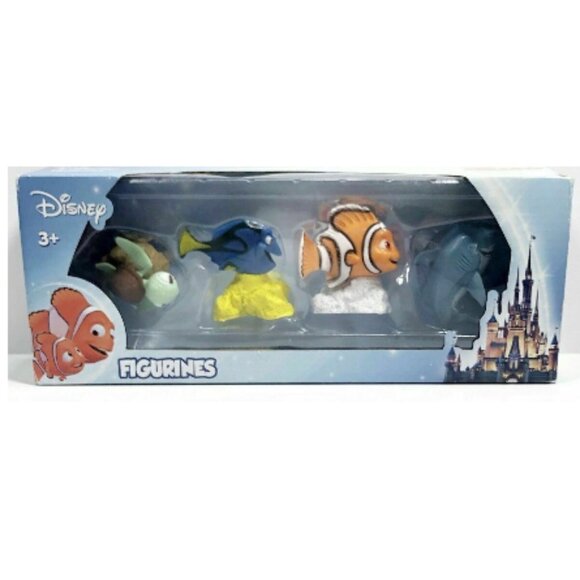 Disney Finding Nemo PVC Figurines 4 Pack Playset🆕FAST SHIPPED🏃‍♀️⚡🚚 - Picture 1 of 16